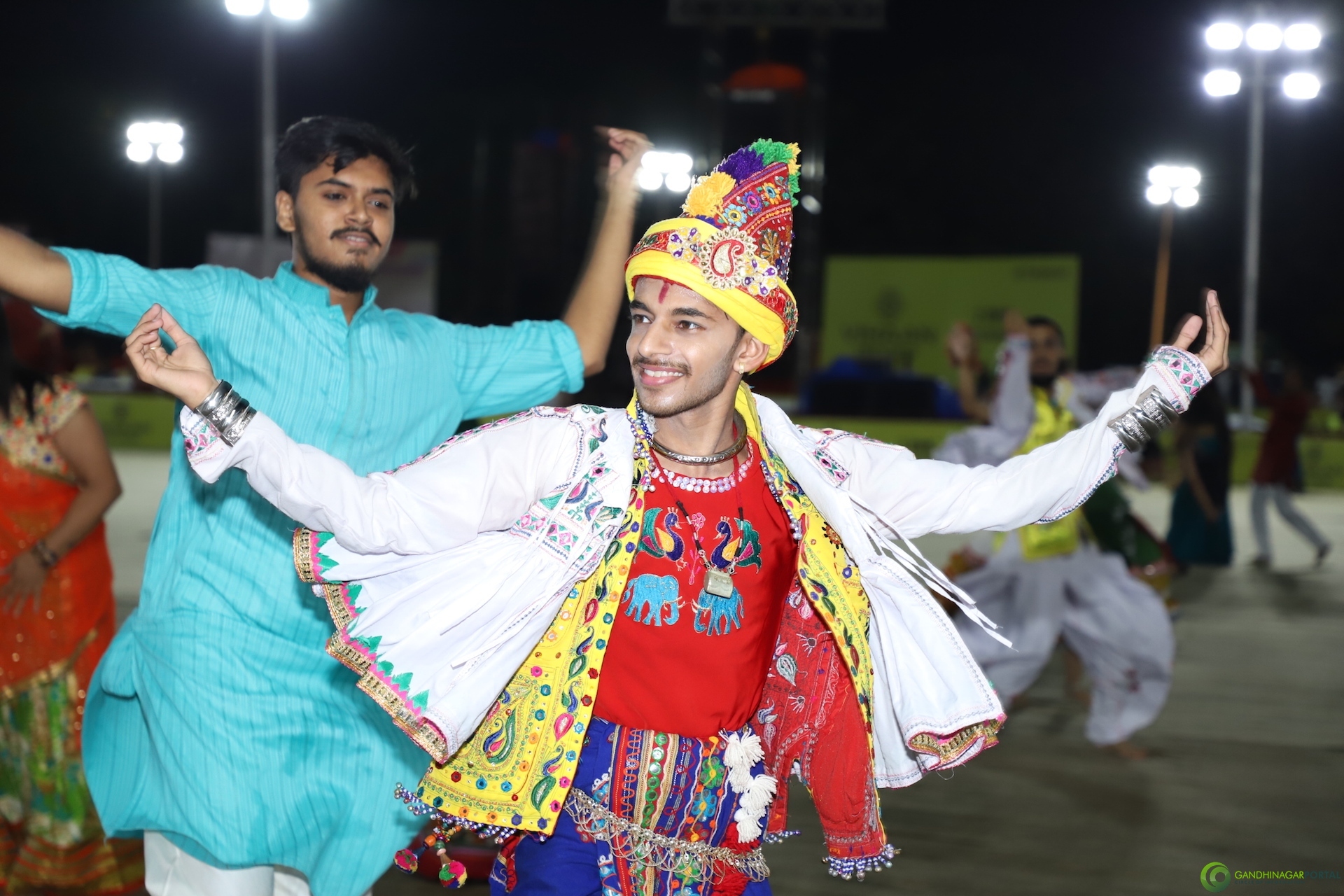 Live Images of Gandhinagar Culture Forum Navratri 2019 Day 1