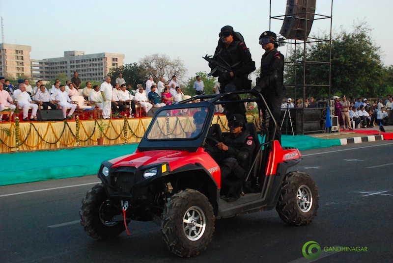 53rd Gujarat Sthapana Divas 2013 : All terrain Vehicle