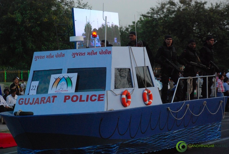 53rd Gujarat Sthapana Divas 2013 : Gujarat Marine Police
