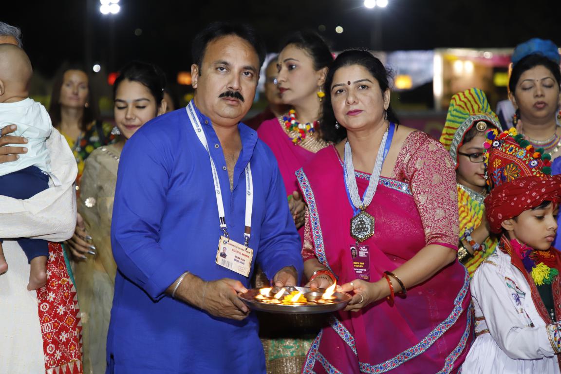 Live Navratri Gandhinagar CUltural Forum 2018 Day 9 (3)