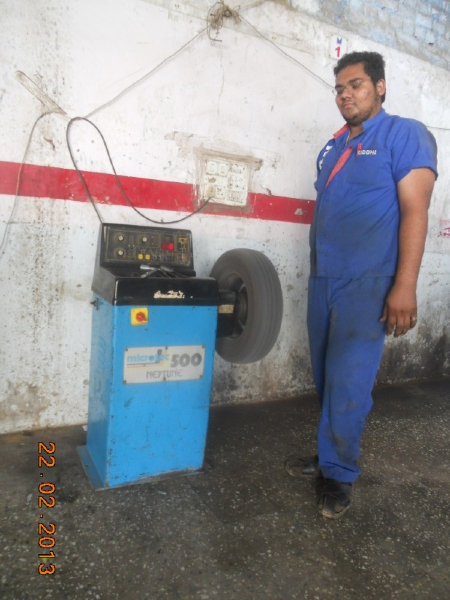 Riddhi - Maruti Authorised Service Station : Wheel Alignment