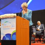 Patricia Hewitt at Vibrant Gujarat Global Summit Inauguration 2013- Mahatma Mandir, Gandhinagar
