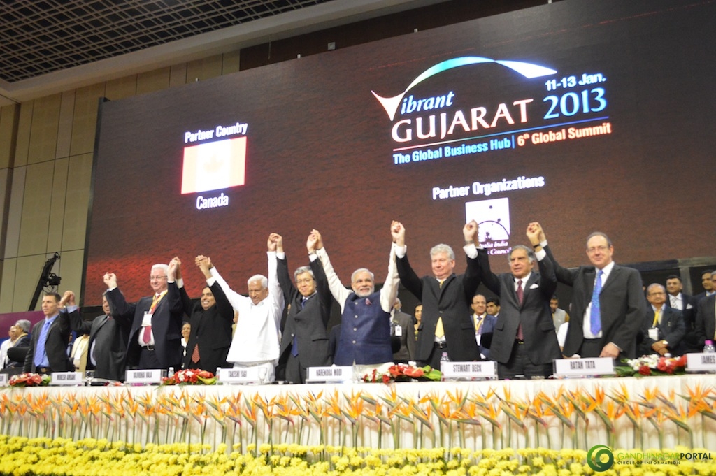 Images of Vibrant Gujarat Global Summit 2013- Gandhinagar- Inauguration Ceremony