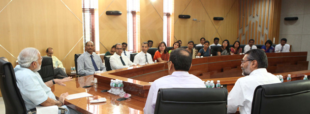 CM meets Officers of Indian Forest Service in Gandhinagar