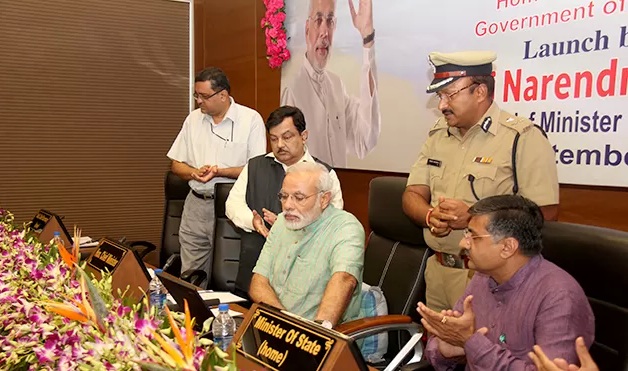 eGujCop project launched by Narendra Modi in Gandhinagar