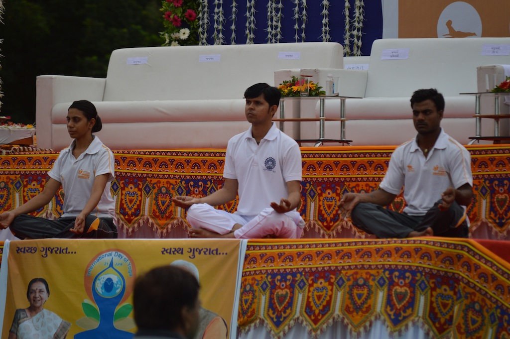 International Yoga Day 2015 -Gandhinagar