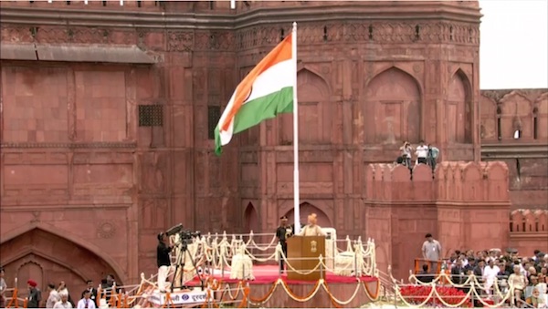 PM Modi at 69th Independence Day Celebrations at Red Fort, Delhi